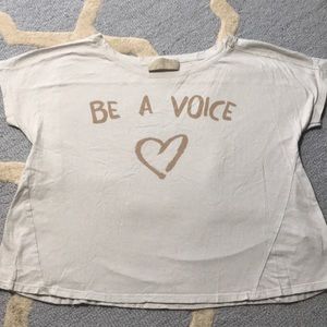Trafaluc “Be a voice, not an echo” Tee